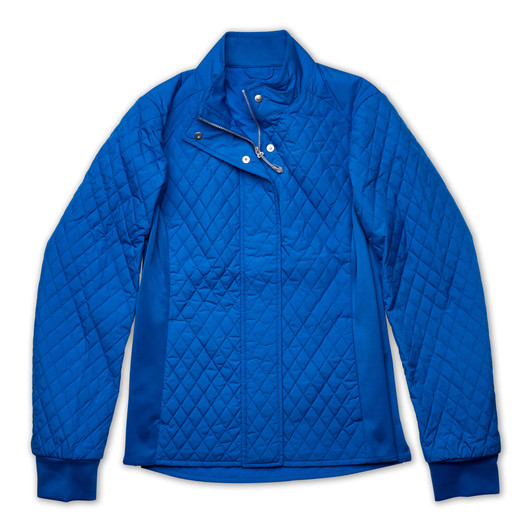 Stemmons Women’s Full Zip Quilted Jacket - Royal