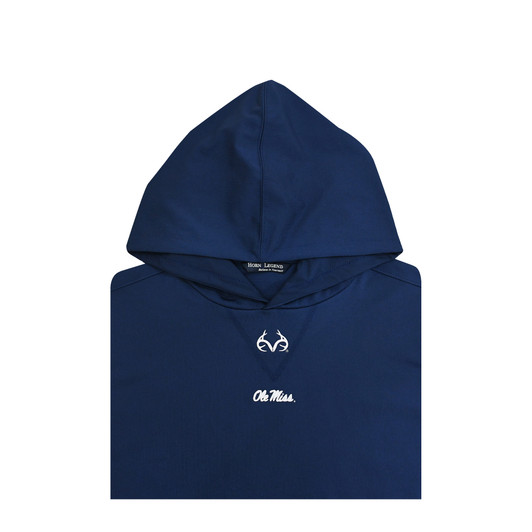 Realtree Navy Microfleece Performance Hoodie