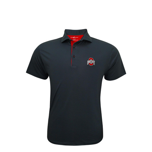 Ohio State Buckeyes Black Playbook Polo