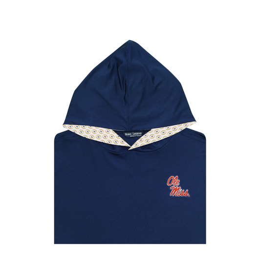 Ole Miss 2025-26 College Football Playoff Custom Trim Navy Hoodie