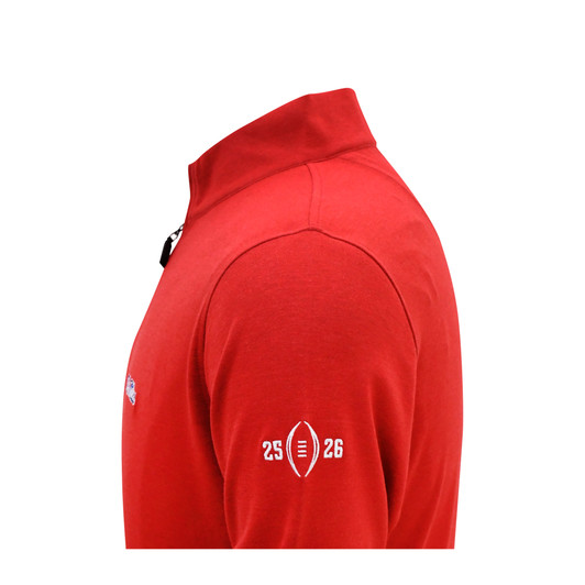 Ole Miss 2025-26 College Football Playoff Red Duo Tone Cotton Pullover