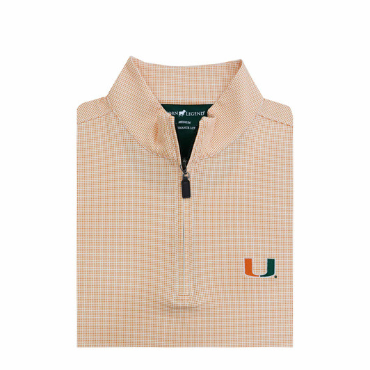 Miami Hurricanes Orange Shepherd Pullover
