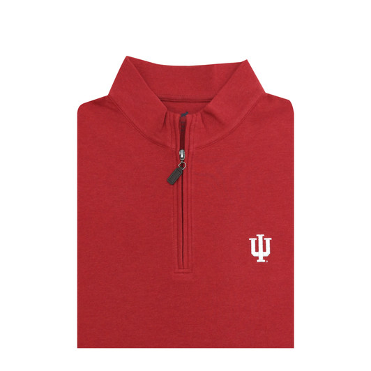 Indiana Hoosiers Heisman Crimson Lyrca Fleece Pullover