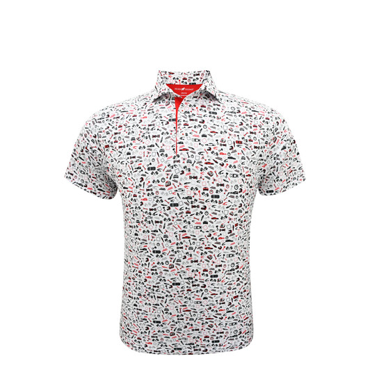 HL1114-WHITE-GREY-BLACK-RED NASCAR