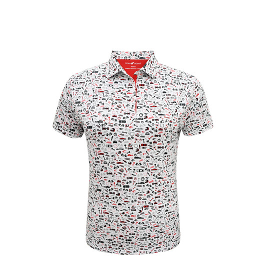 HL1114W-WHITE-GREY-BLACK-RED NASCAR