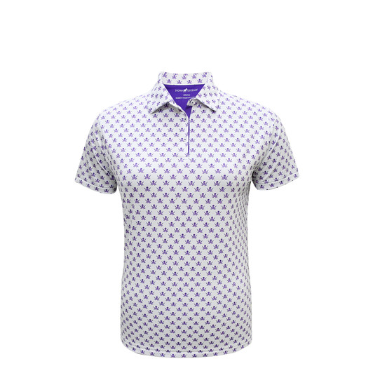 HL1161W-WHITE-PURPLE HORACE MANN