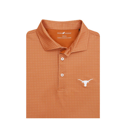 Texas Longhorns Burnt Orange Henna Polo