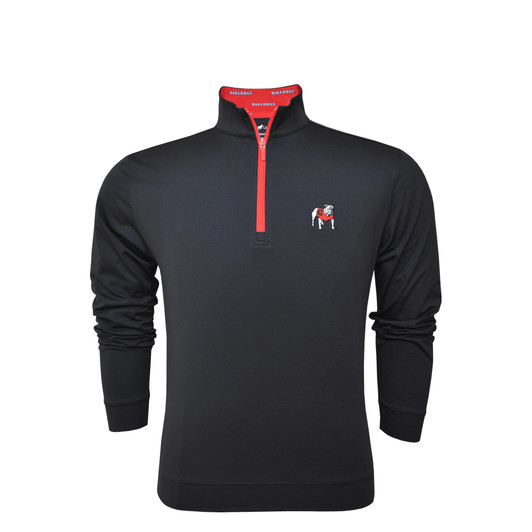 HL1141QCD BLACK RED GA BULLDOGS