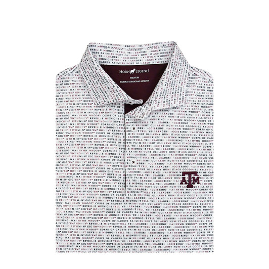 Texas A&M Aggies Wordmark Polo - White