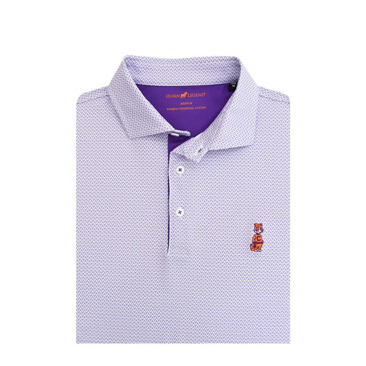 HL2055-WHITE-LAVENDER-PURPLE Clemson Tigers