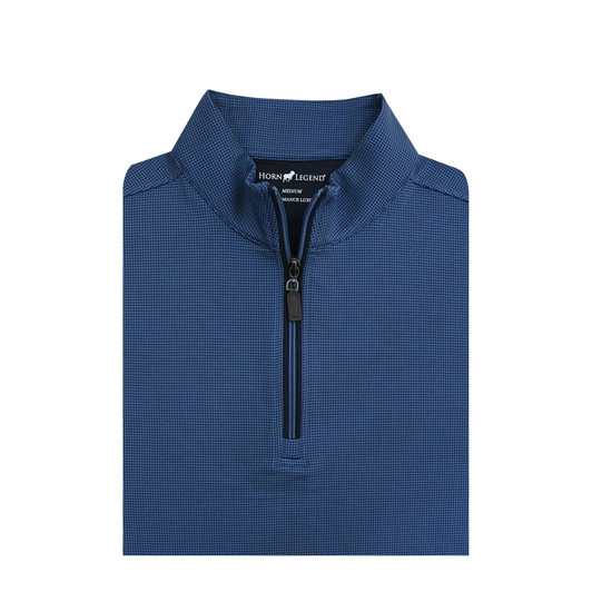 Michigan Wolverines Retro Navy Shepherd PrestigeZip Pullover