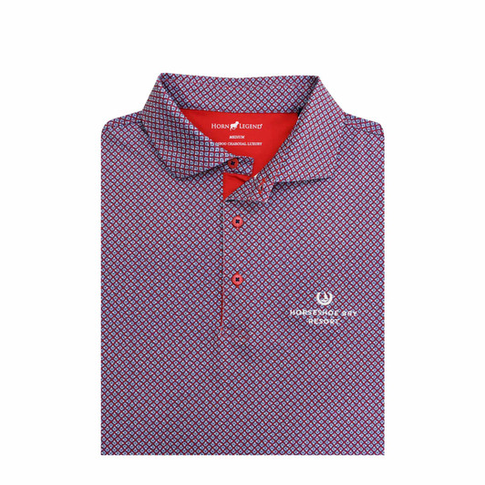 HL2061-RED-NAVY-WHITE HORSESHOE BAY