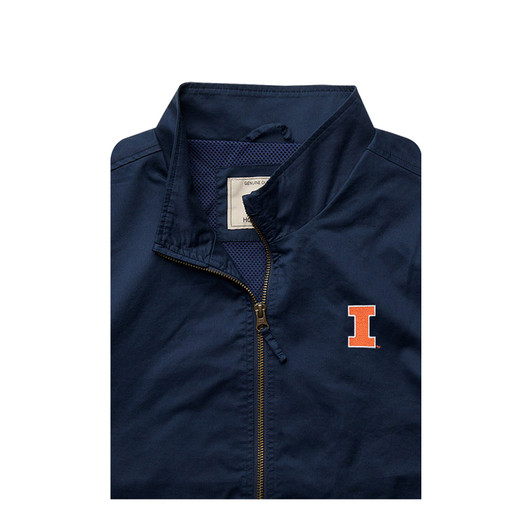 Illinois Fighting Illini Oceanside Full-Zip Jacket - Navy
