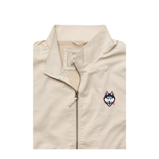 UConn Huskies Oceanside Full-Zip Jacket - Sand