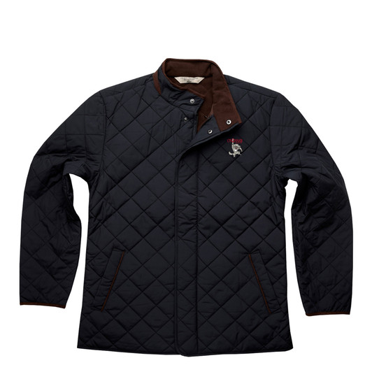 Cincinnati Bearcats Vintage Hanging Bearcat Aspen Quilted Jacket - Black