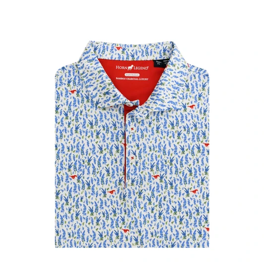 SMU Mustangs Bluebonnet Youth Polo