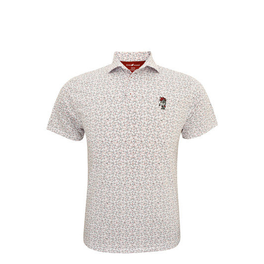South Carolina Gamecocks Vintage State Inspired Jigsaw Polo - White