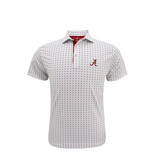 Alabama Crimson Tide Beacon Polo - White