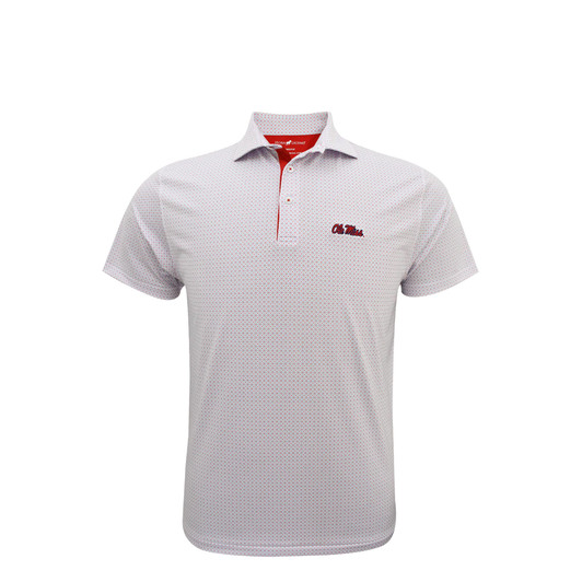 Ole Miss Henna Polo - White