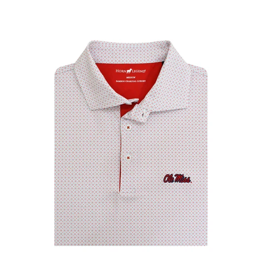 Ole Miss Henna Polo - White