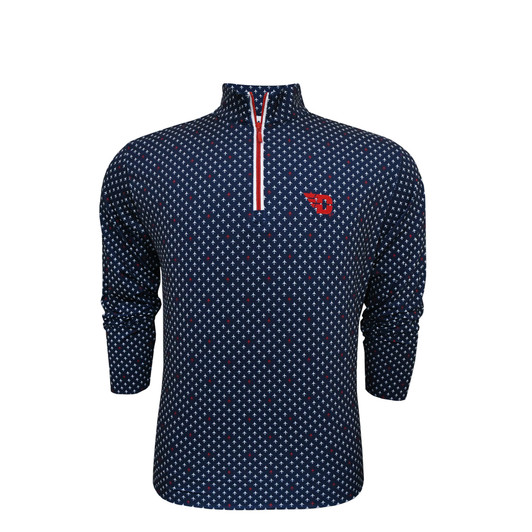 HL1154Q-NAVY-WHITE-RED DAYTON