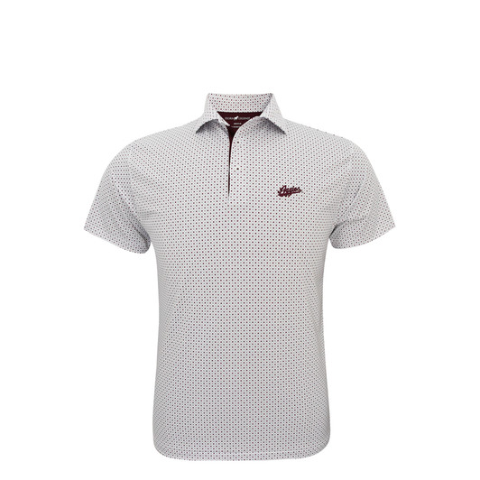 Texas A&M Aggies Script Diamond Polo - White