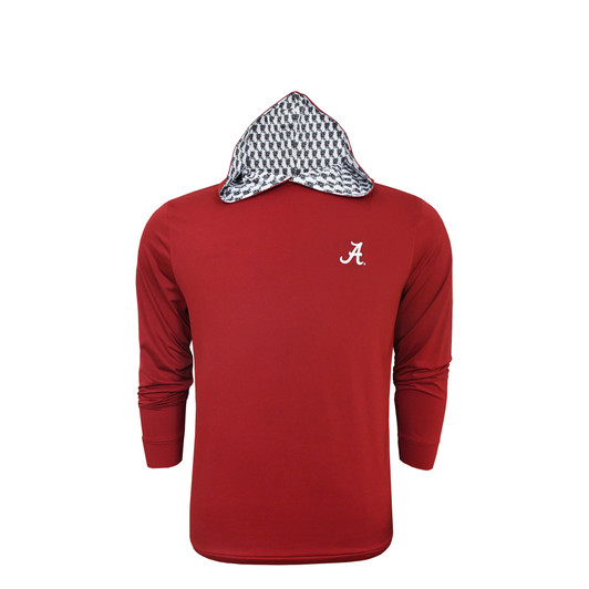 Alabama Crimson Tide Big AL Print Hoodie - Crimson