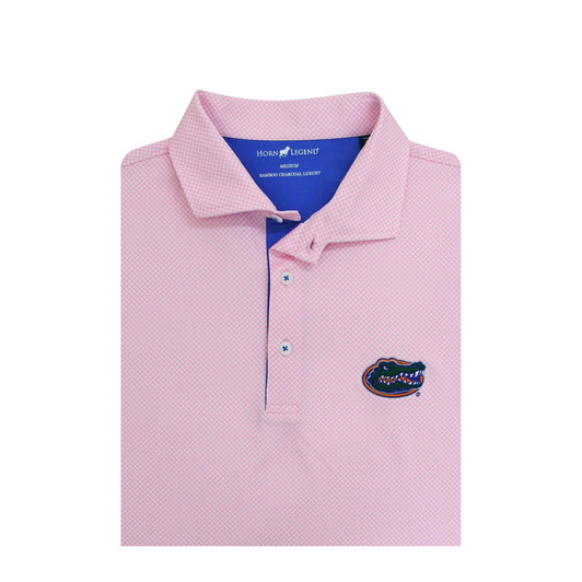 Florida Gators Cross Hatch Polo - Rose Quartz