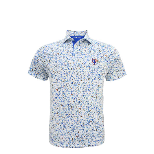 Florida Gators Vintage UF Mulligan Polo - White