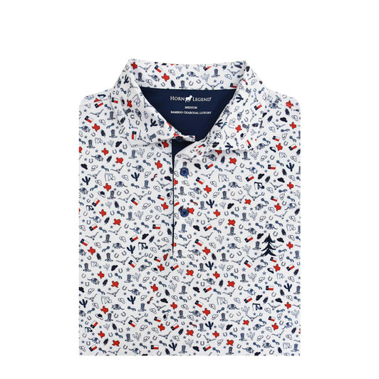 HL1182TX-WHITE-NAVY-RED HYATT REGENCY LOST PINES RESORT AND SPA