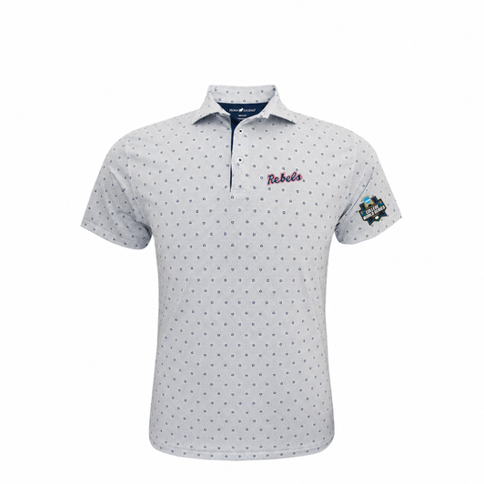 Ole Miss Rebels 2026 NCAA Baseball Men's College World Series Home Plate Polo - White