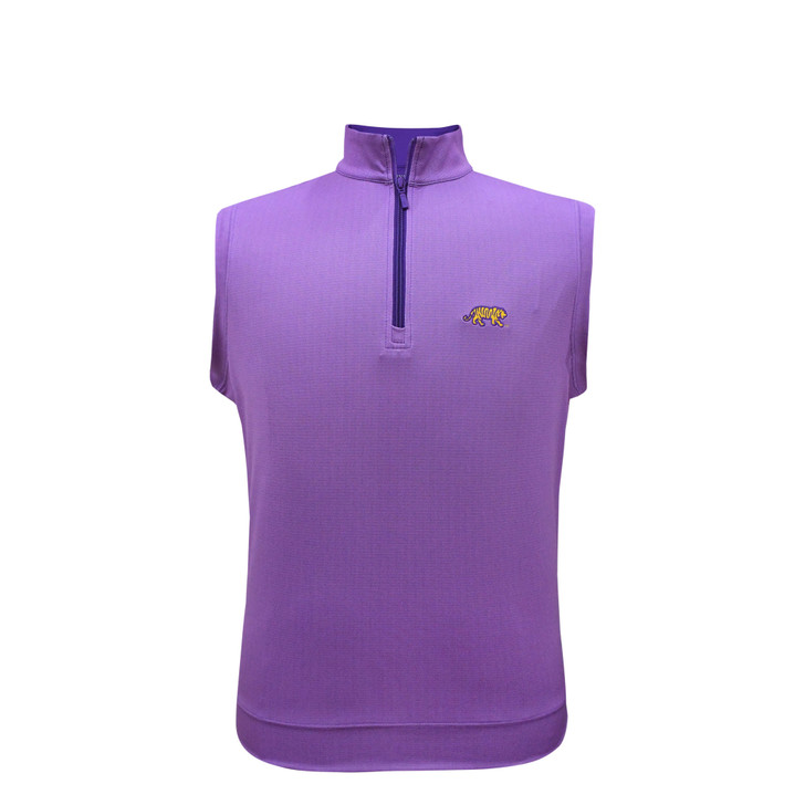 LSU Walking Tiger Birdseye Performance Vest - Purple