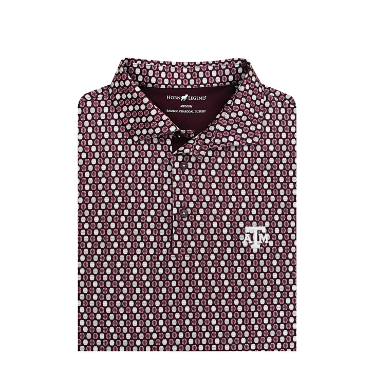 Texas A&M Aggies Barrels Polo - Maroon