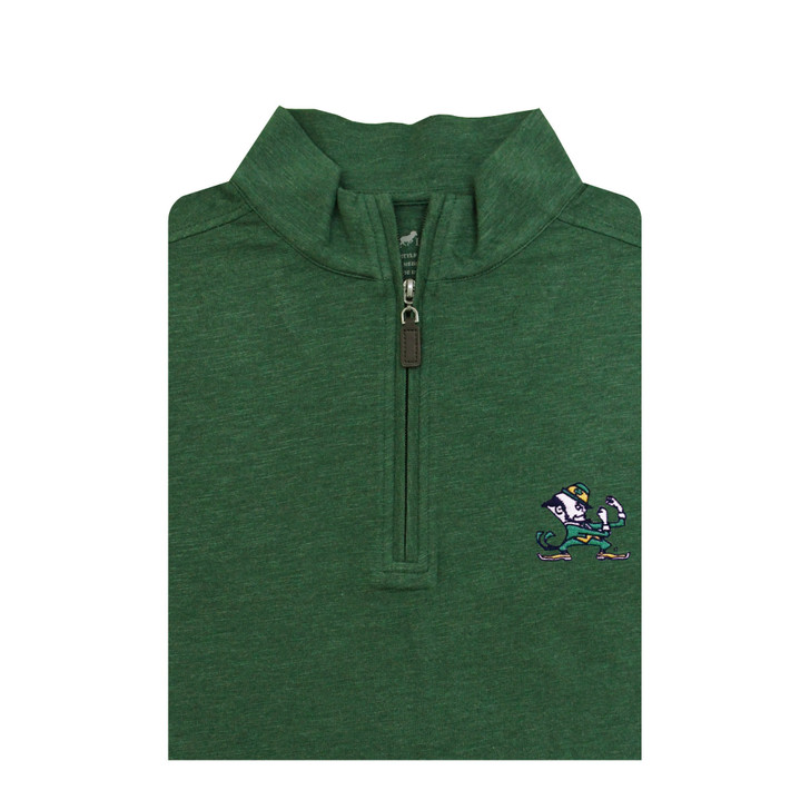 Notre Dame Fighting Irish Lightweight Slub Pullover - Green