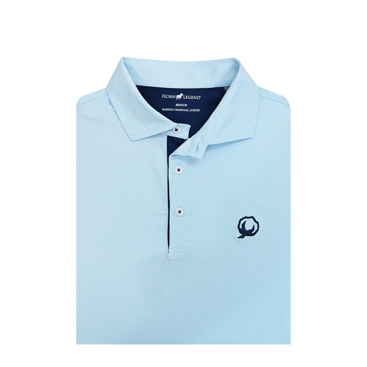 HL1150-AZURE BLUE-WHITE COTTON BOWL