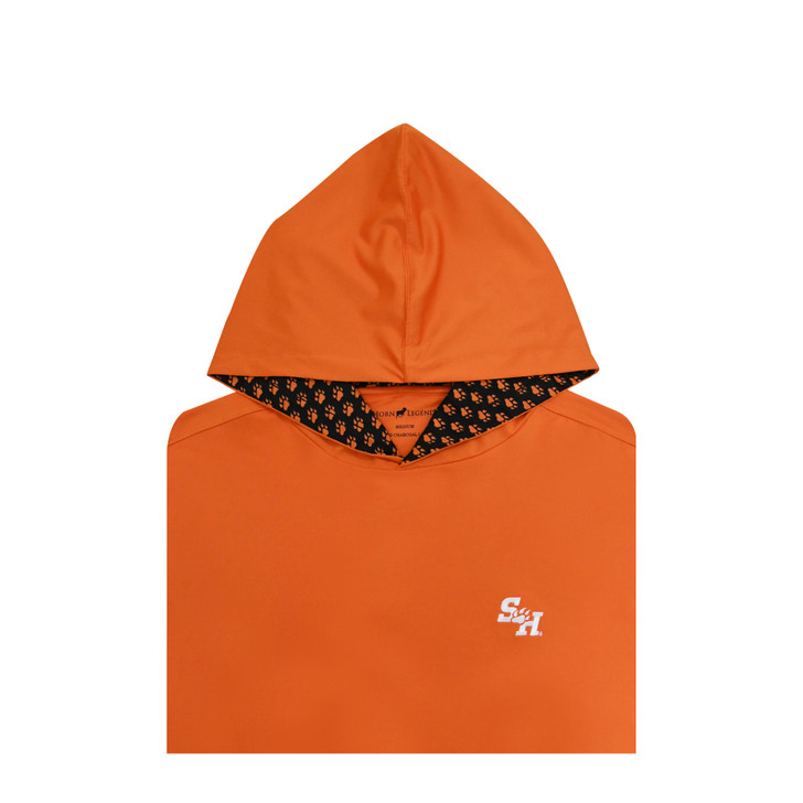 Sam Houston Bearkats Custom Trim Hoodie - Orange