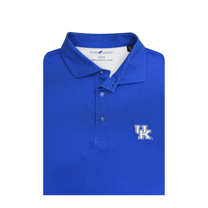 Kentucky Wildcats Dot Polo - Blue