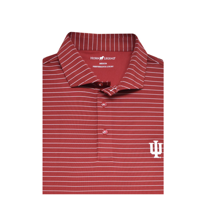 Indiana 3/8 Stripe Performance Polo