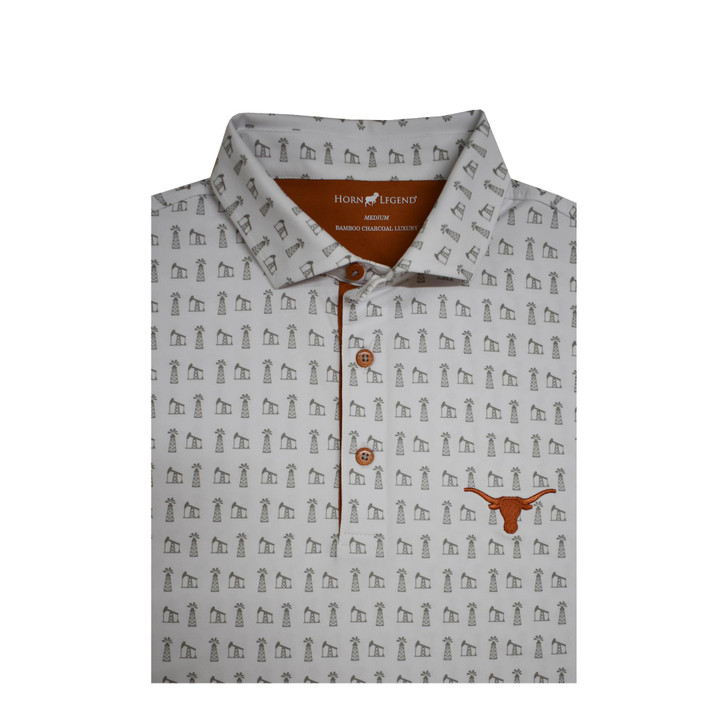HL1114OD WHITE GREY BURNT ORANGE TEXAS