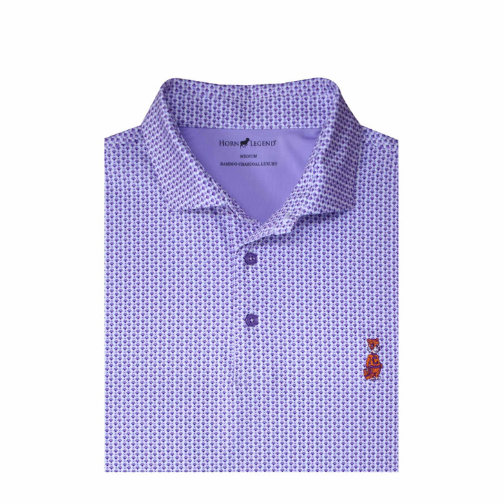 HL2003- WHITE-PURPLE-LAVENDER CLEMSON