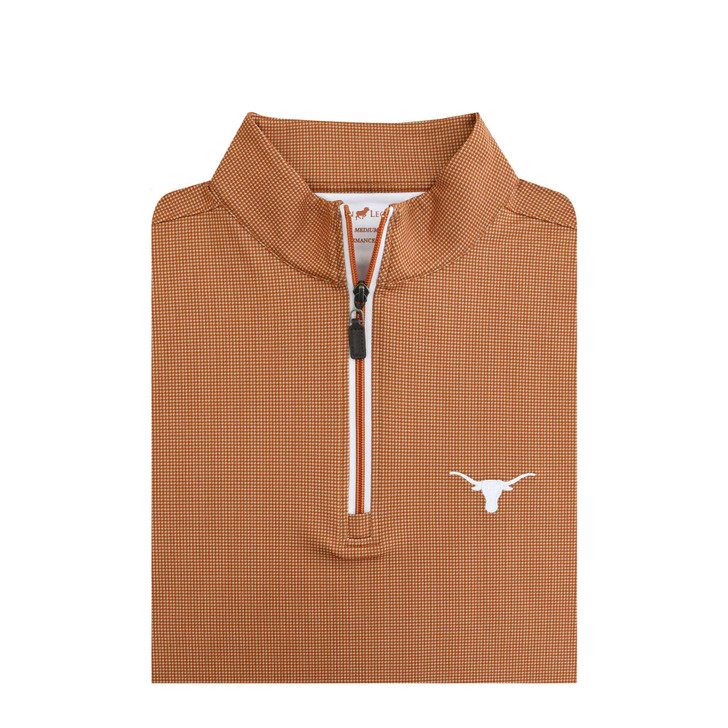 Texas Longhorns Burnt Orange Shepherd Prestige Zip Pullover