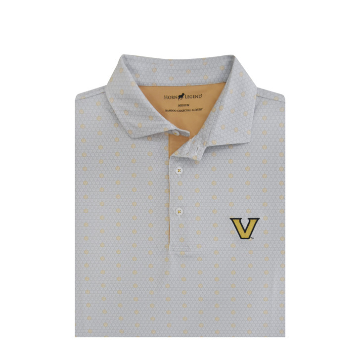 Vanderbilt Commodores White Volley Polo