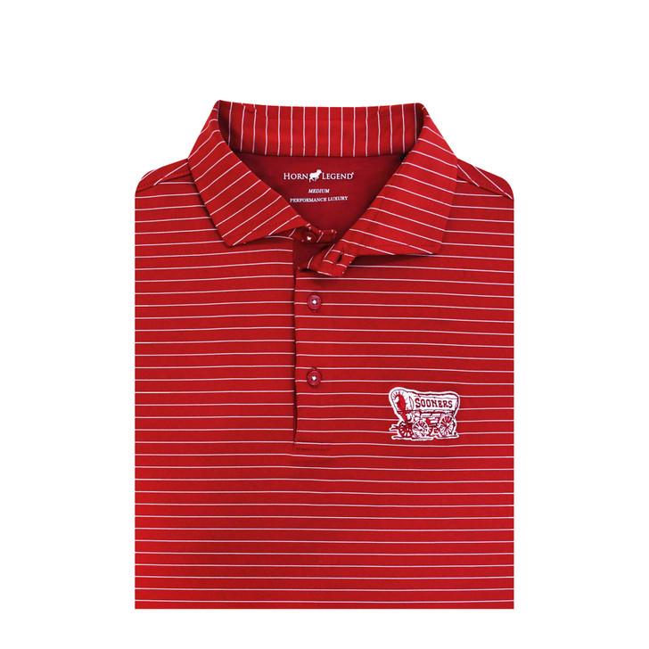 Oklahoma Sooner Schooner BEAT TEXAS Crimson 3/8 Stripe Performance