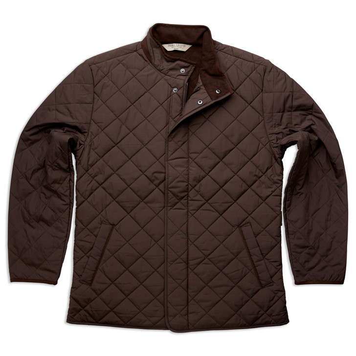 Aspen Quilted Jacket - Chocolate