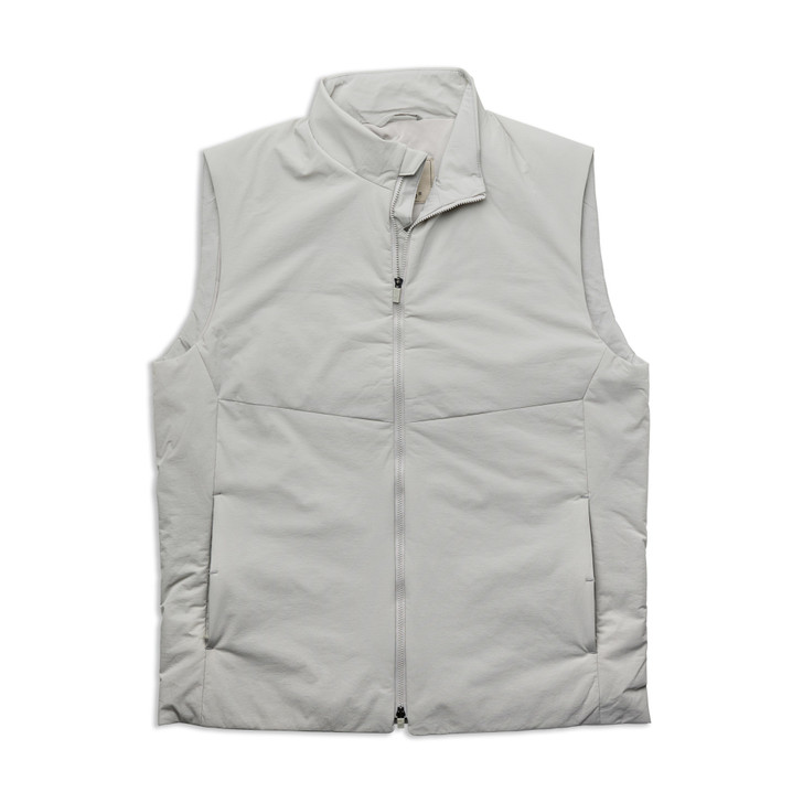 Napa Lightweight Full-Zip Vest - Light Grey