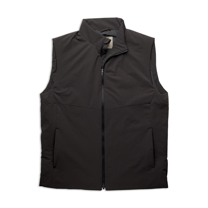 Napa Lightweight Full-Zip Vest - Charcoal