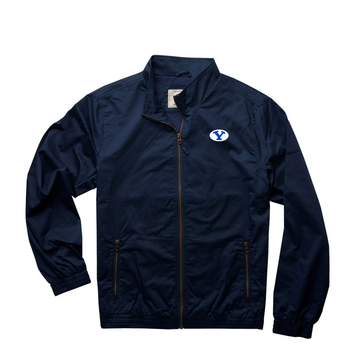 BYU Cougars Navy Oceanside Full-Zip Jacket