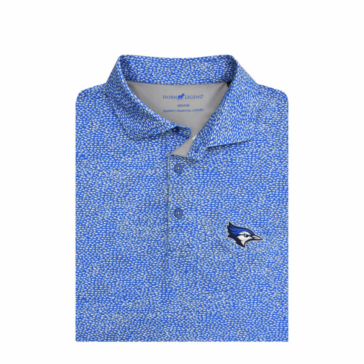 Creighton Bluejays Blue Cheerdrop Polo
