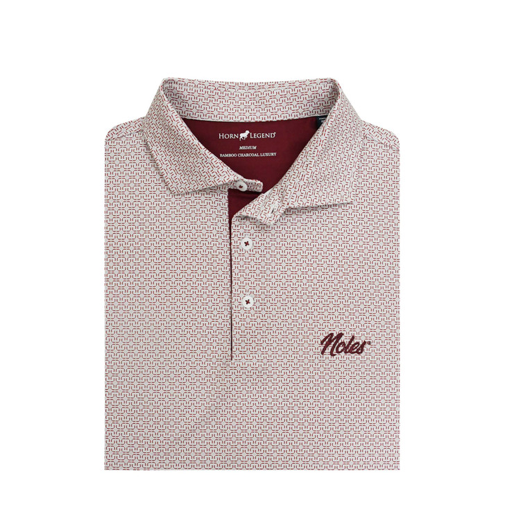 Florida State Seminoles Script Noles Aztec Polo - Grey