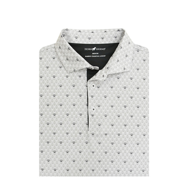 Swish Performance Polo -  White & Grey